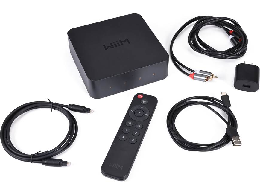 WiiM Pro Plus Streaming music player and digital preamp with Wi-Fi