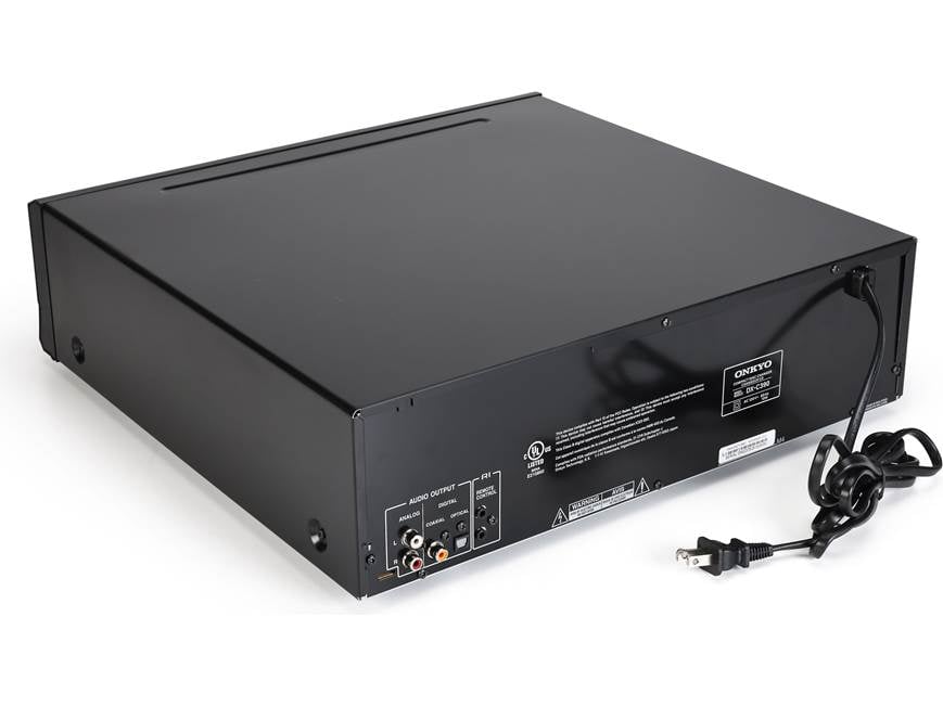 Onkyo DX-C390 6-CD changer with MP3 CD playback at Crutchfield Canada