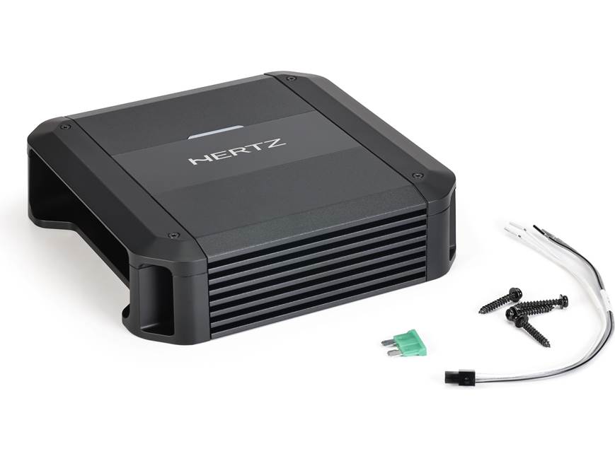 Hertz DP 1.500 Dieci Power mono subwoofer amplifier — 500 watts