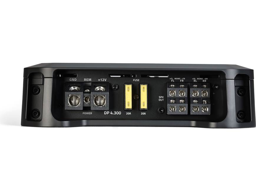 Hertz DP 4.300 Dieci Power 4-channel car amplifier — 60 watts RMS