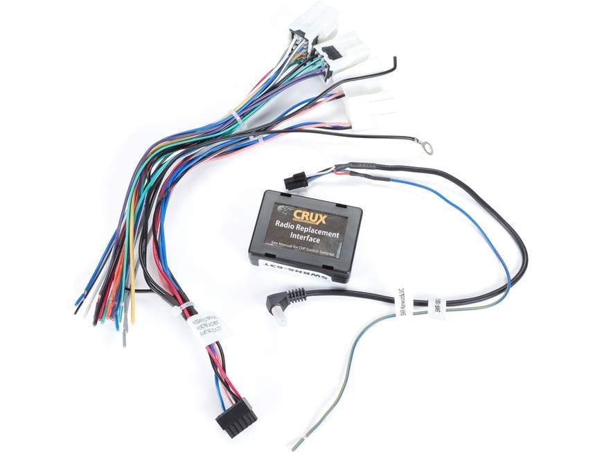 Crux SWRNS-63T Wiring Interface Connect a new car stereo and