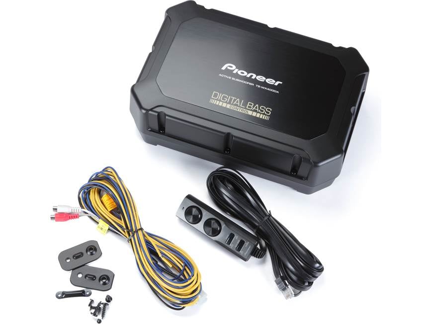 carrozzeria ts−wx４００da Pioneer TS-WX400DA Compact powered subwoofer with 9-1/2