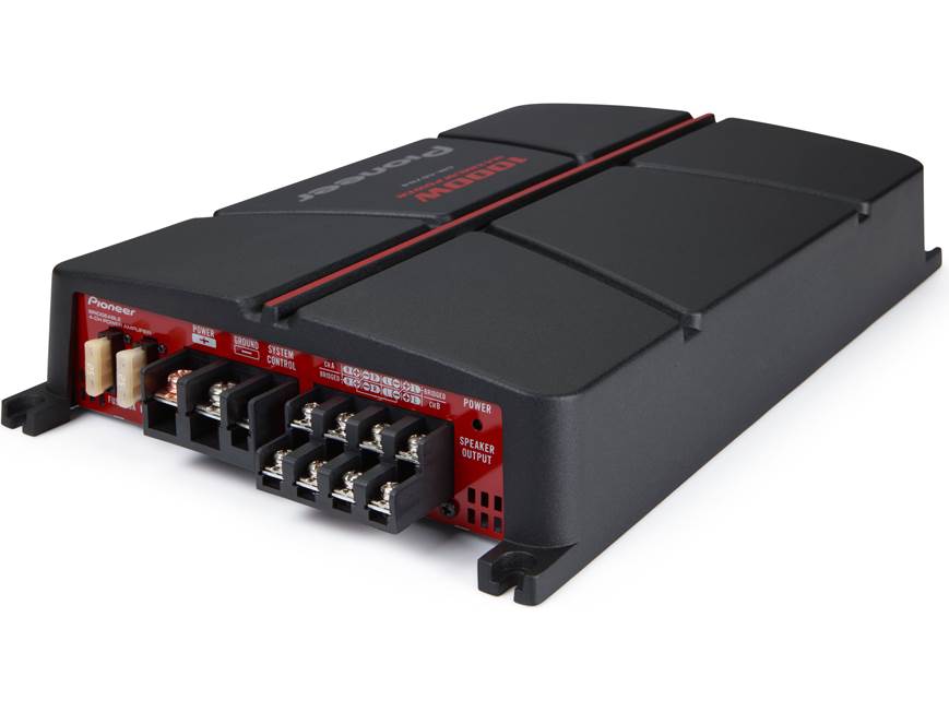 Pioneer GM-A6704 4-channel car amplifier — 60 watts RMS x 4 at