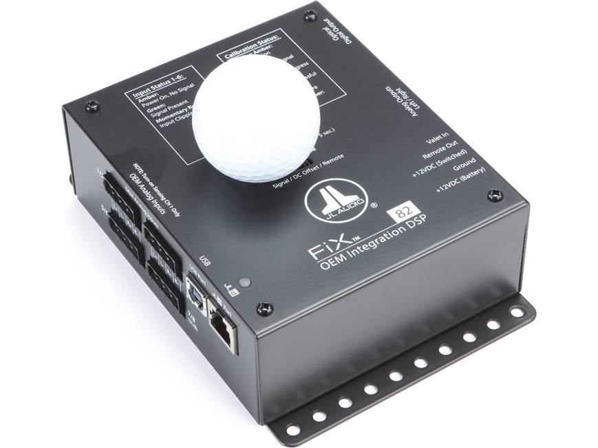 JL Audio FiX™ 82 Digital Signal Processor DSP for adding amps and