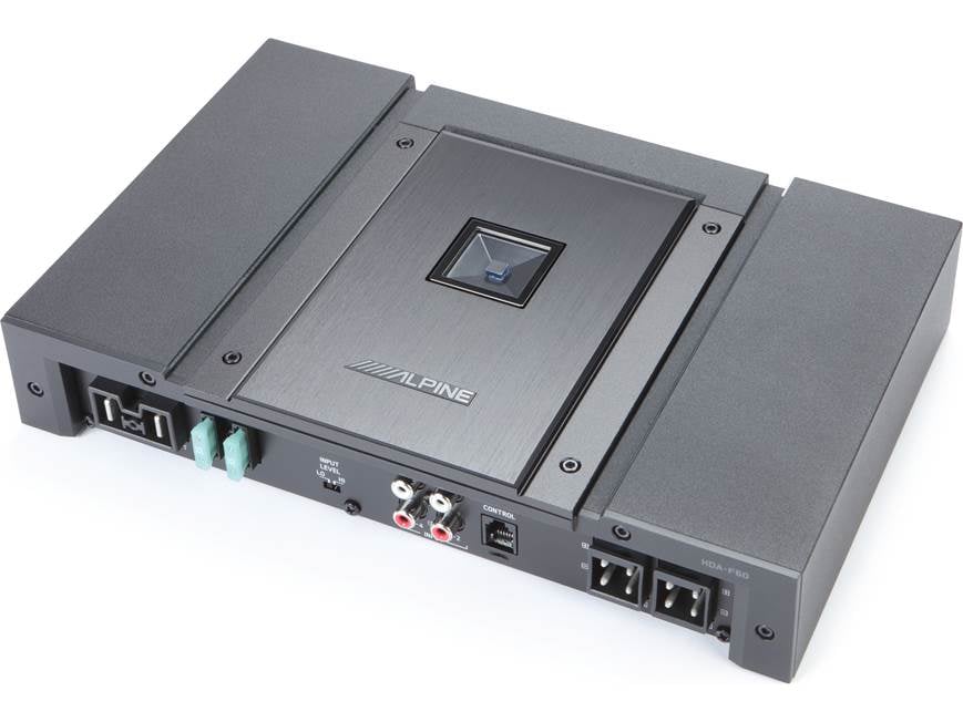 Alpine HDA-F60 Status Series 4-channel car amplifier — 100 watts