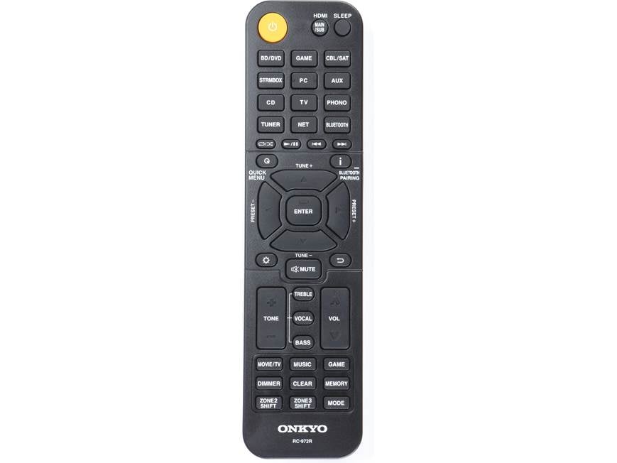 Onkyo TX-NR7100 9.2-channel home theatre receiver with Dolby Atmos