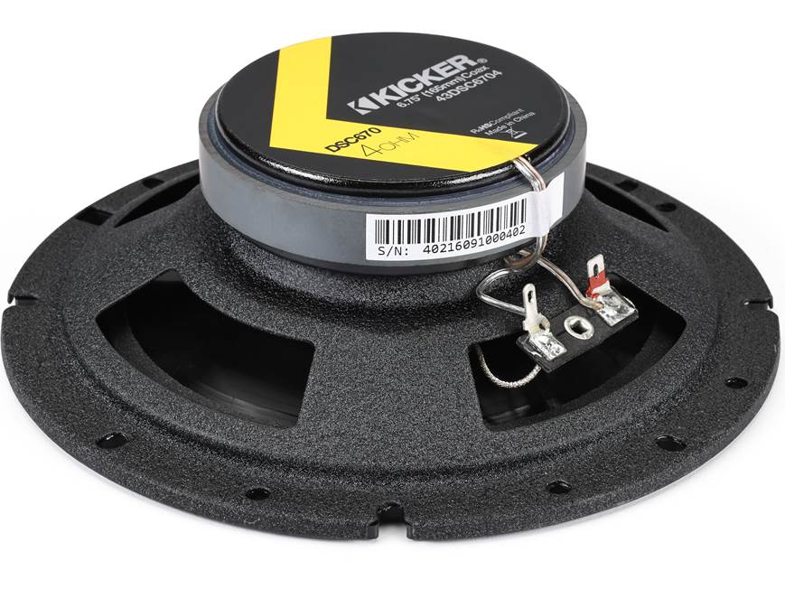 カーオーディオ KICKER ZR600 ZRX Kicker ZR600 2-Channel Car Amp for