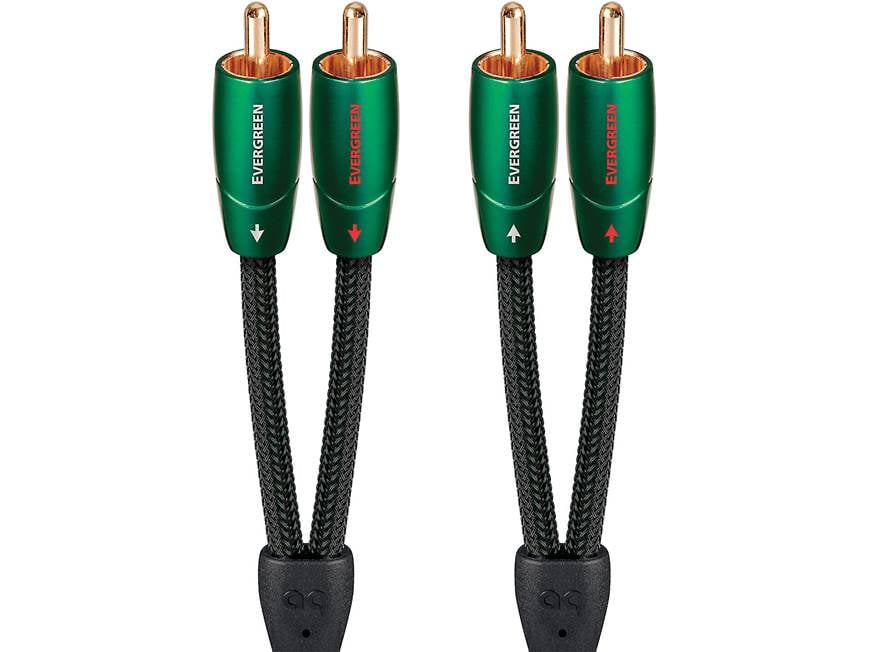 AudioQuest EVERGREEN オーディオクエスト エバーグリーン AudioQuest Evergreen (1 meter/3.3 feet) Stereo interconnect cable