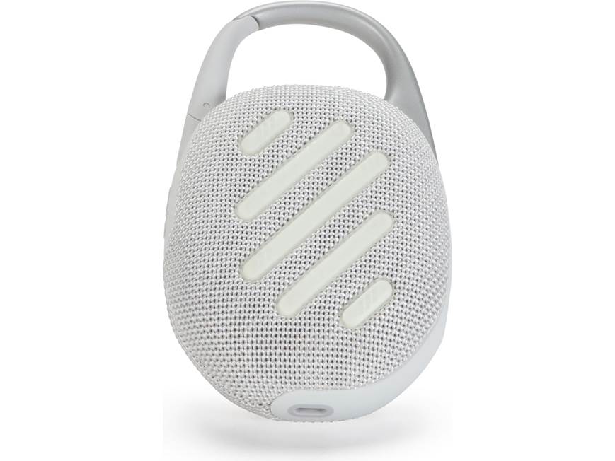 JBL Clip 5 (White) Waterproof and dustproof portable Bluetooth