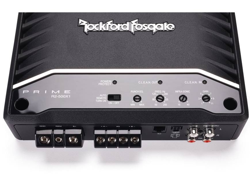 Rockford Fosgate Prime R2-500X1 アンプ Rockford Fosgate R2-500X1 Prime Series mono subwoofer amplifier
