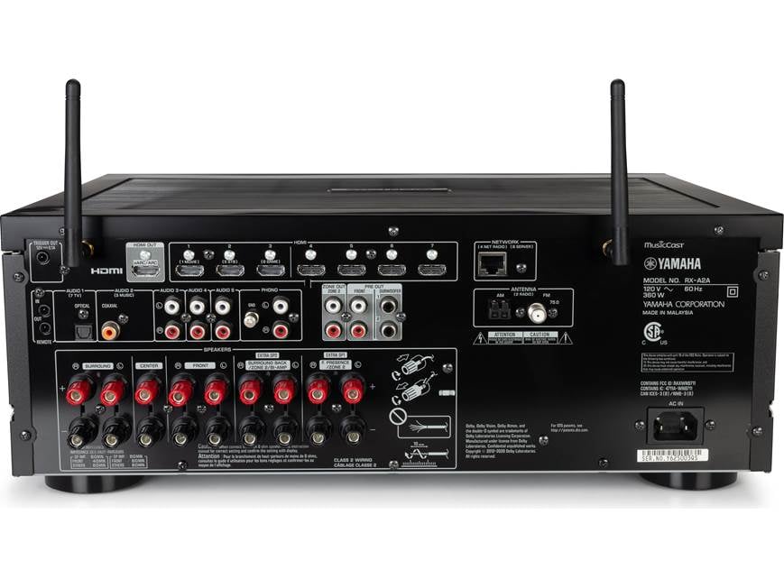 Yamaha AVENTAGE RX-A2A 7.2-channel home theatre receiver with