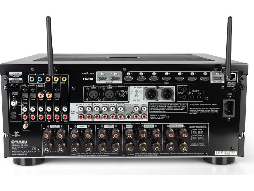 Yamaha AVENTAGE RX-A6A 9.2-channel home theatre receiver with