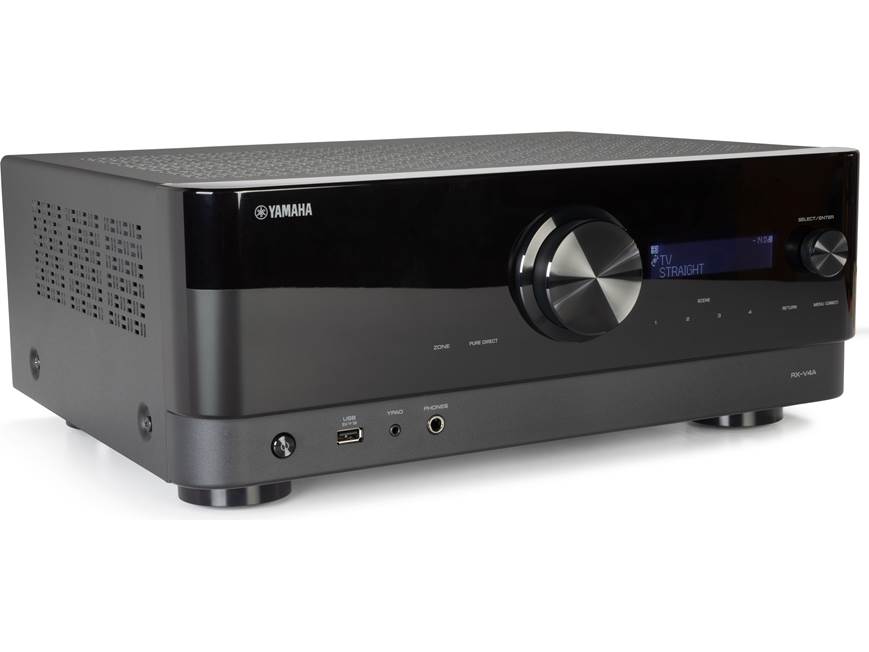 Yamaha RX-V4A 5.2-channel home theatre receiver with Wi-Fi