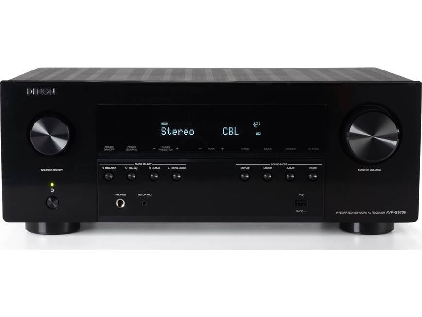 DENON AVR-S950H AVアンプ Denon AVR-S970H 7.2-channel home theatre receiver with Dolby Atmos