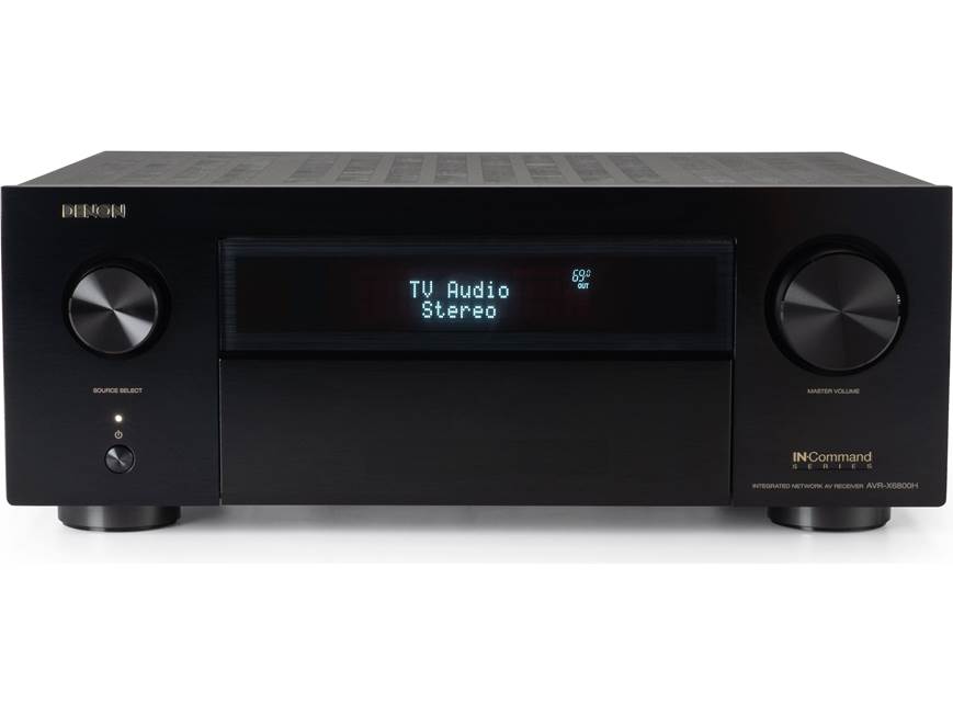 Denon AVR-X6800H 11.4-channel home theatre receiver with Dolby