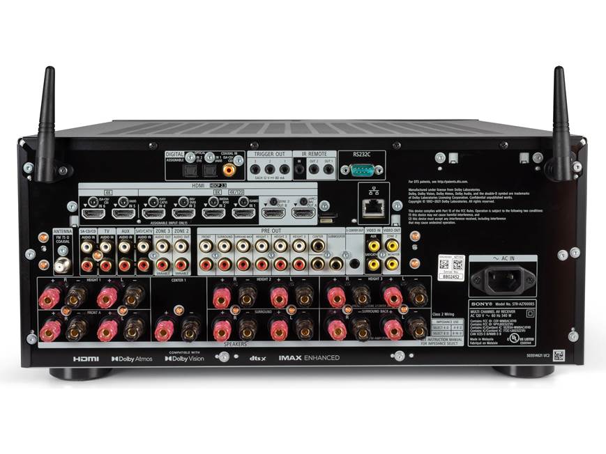 Sony ES STR-AZ7000ES 13.2-channel home theatre receiver with Dolby