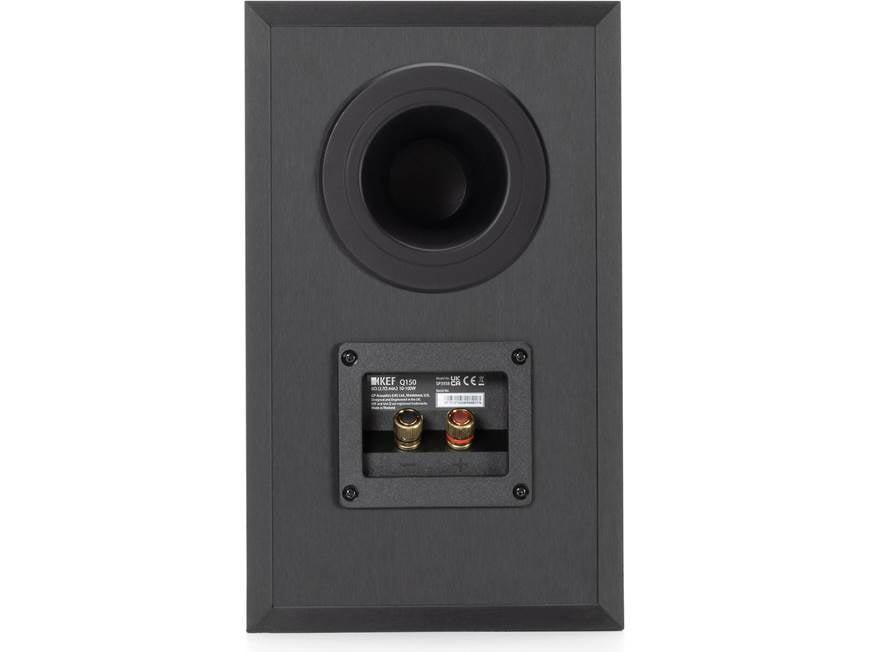 KEF Q150 (Black) Bookshelf speakers (Black) at Crutchfield Canada
