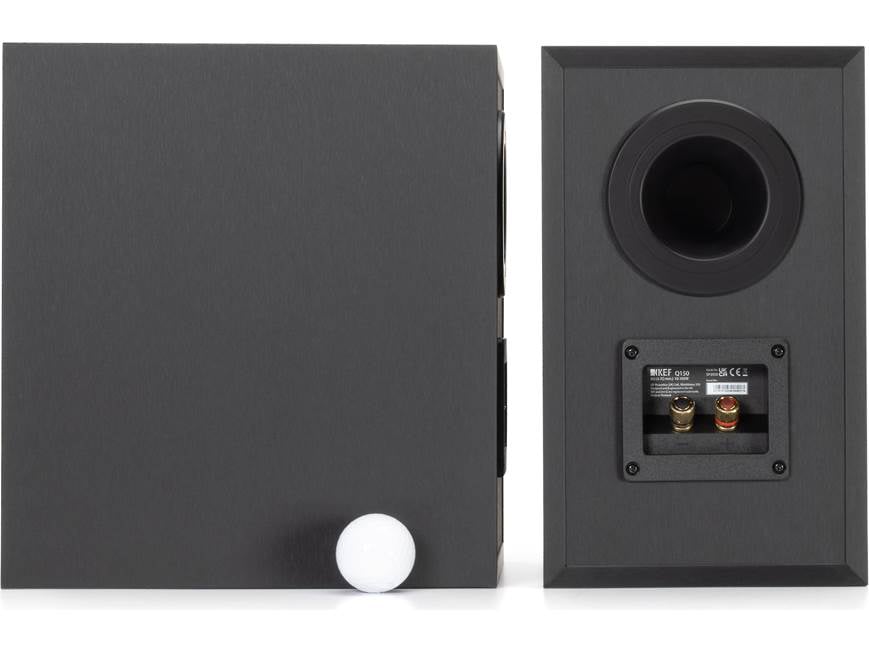 KEF Q150 (Black) Bookshelf speakers (Black) at Crutchfield Canada