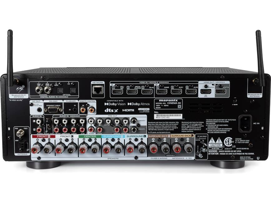 Marantz Cinema 60 7.2-channel home theatre receiver with Dolby