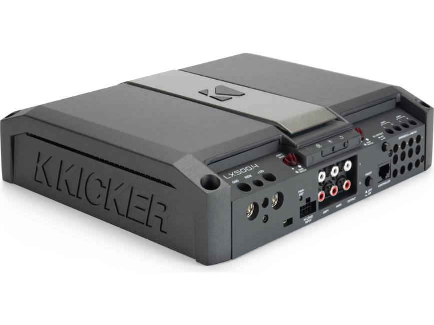 Kicker 51LX500.4 LX-Series 4-channel amplifier with digital signal