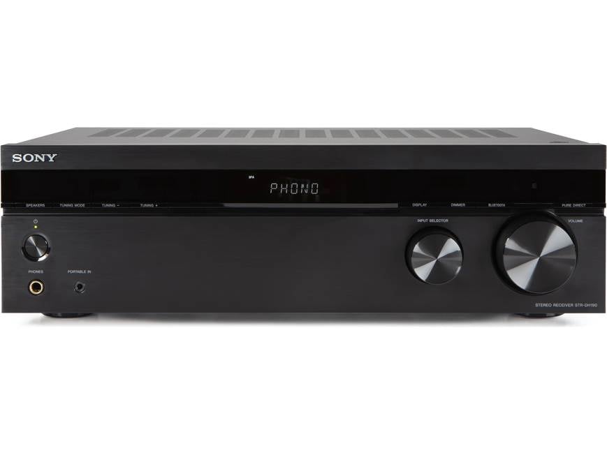 Sony STR-DH190 Stereo receiver with Bluetooth® at Crutchfield Canada
