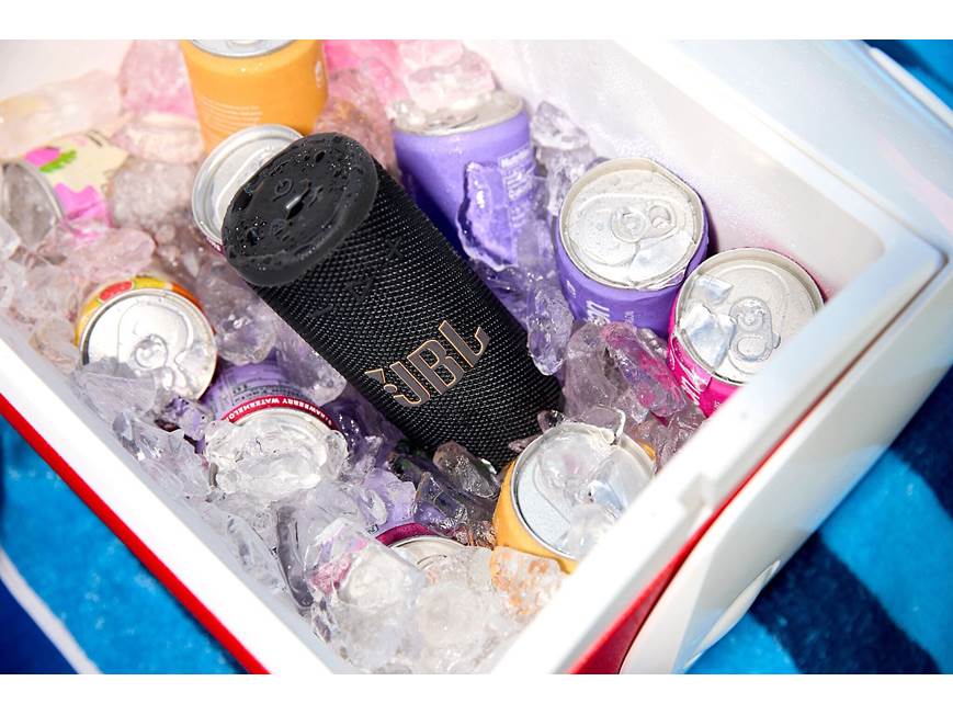 JBL Grip (Black) Waterproof portable Bluetooth® speaker with