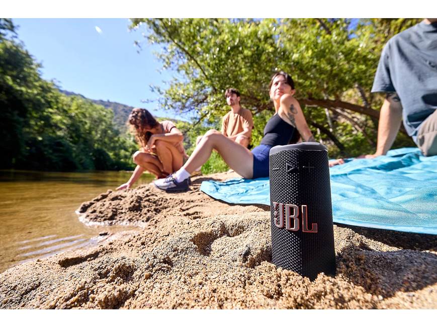 JBL Grip (Black) Waterproof portable Bluetooth® speaker with