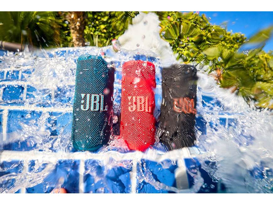 JBL Grip (Black) Waterproof portable Bluetooth® speaker with