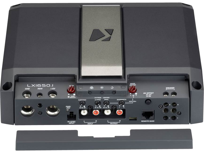 Kicker 51LX1650.1 LX-Series mono subwoofer amplifier — 1650 watts