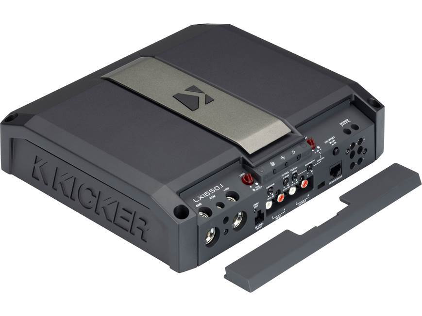 Kicker 51LX1650.1 LX-Series mono subwoofer amplifier — 1650 watts