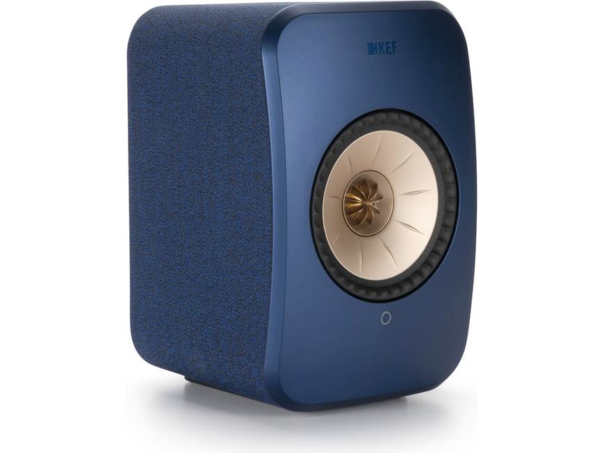 KEF LSX II (Cobalt Blue, Fabric) Powered speakers with Wi-Fi