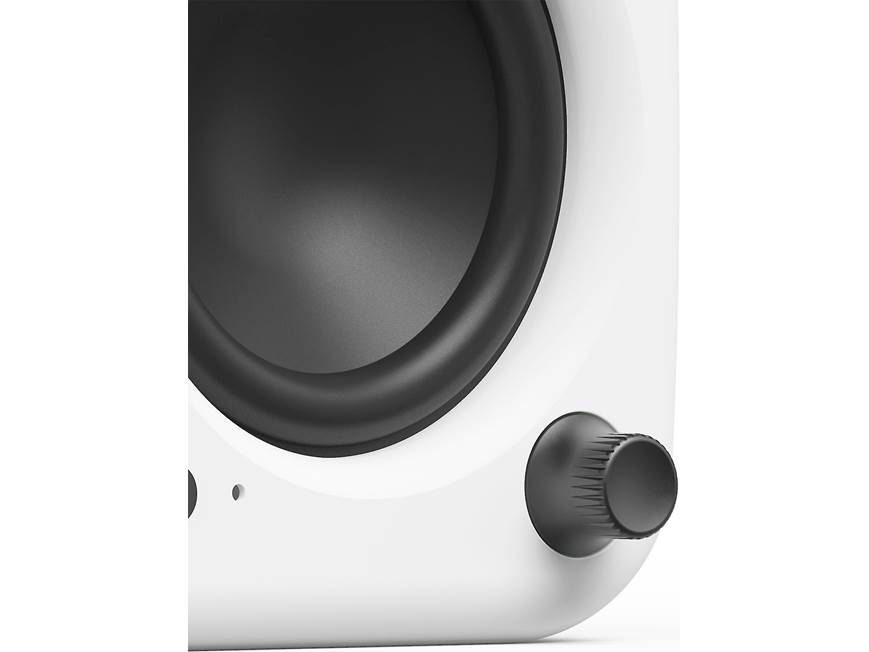 Kanto UKI (Chalk) Powered desktop stereo speakers with Bluetooth