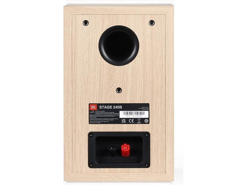 JBL Stage 240B (Latte) Bookshelf speakers (Latte) at Crutchfield