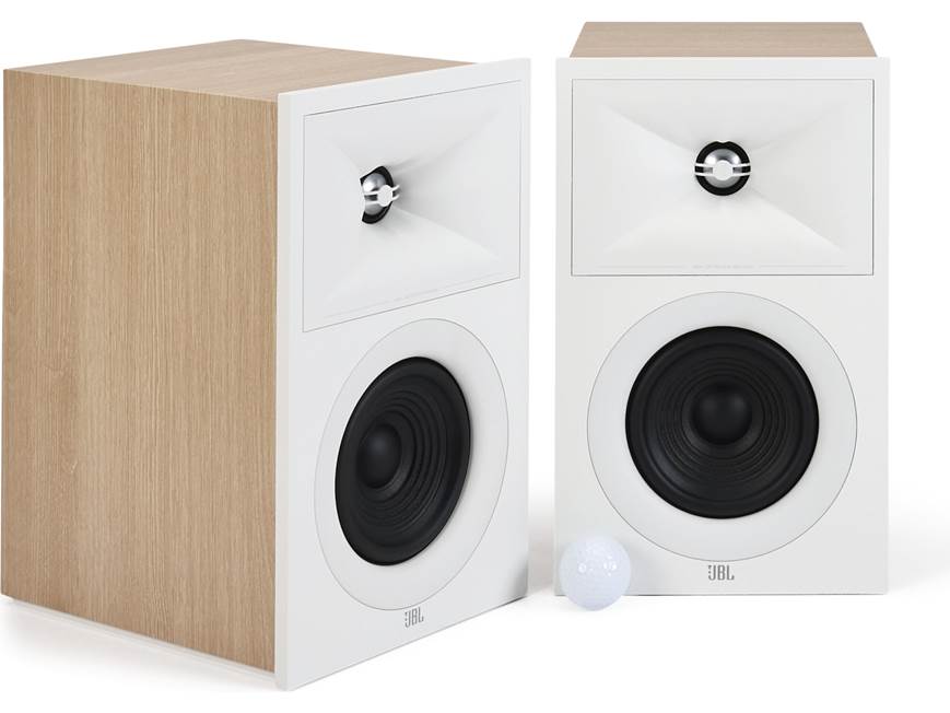 JBL Stage 250B (Latte) Bookshelf speakers (Latte) at Crutchfield