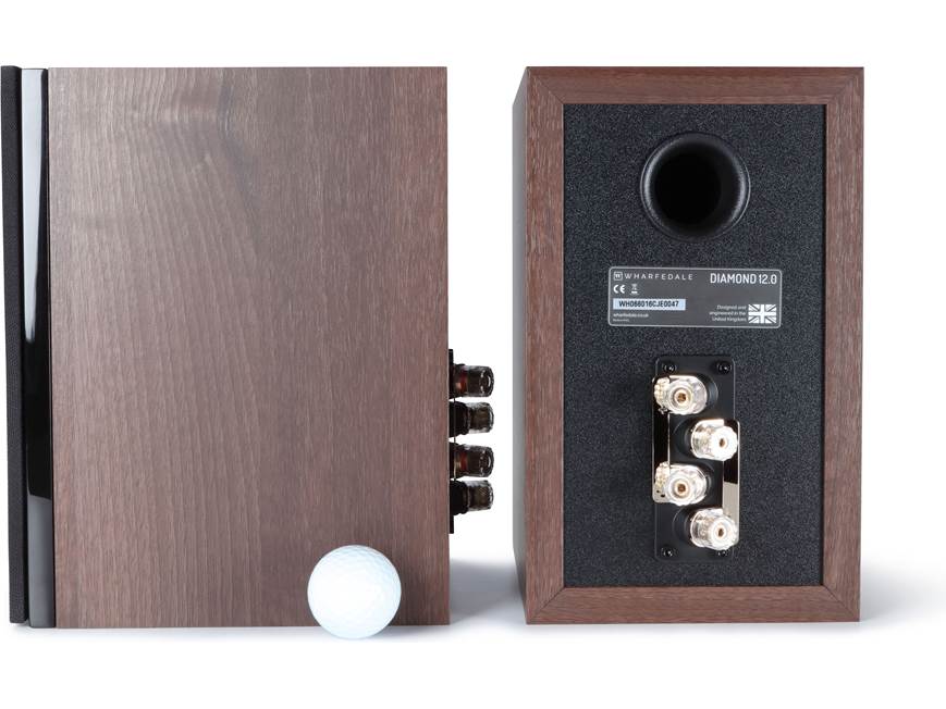 Wharfedale Diamond 12.0 (Walnut) Bookshelf speakers (Walnut) at