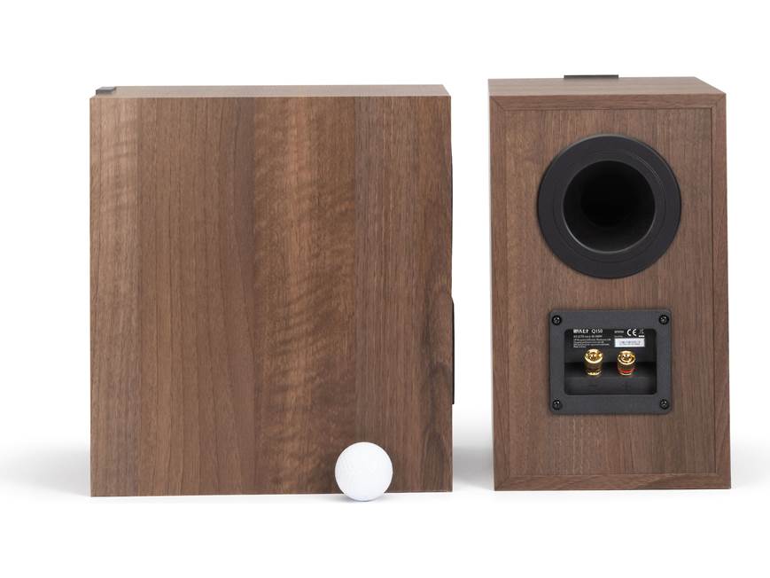 KEF Q150 (Walnut) Bookshelf speakers (Walnut) at Crutchfield Canada
