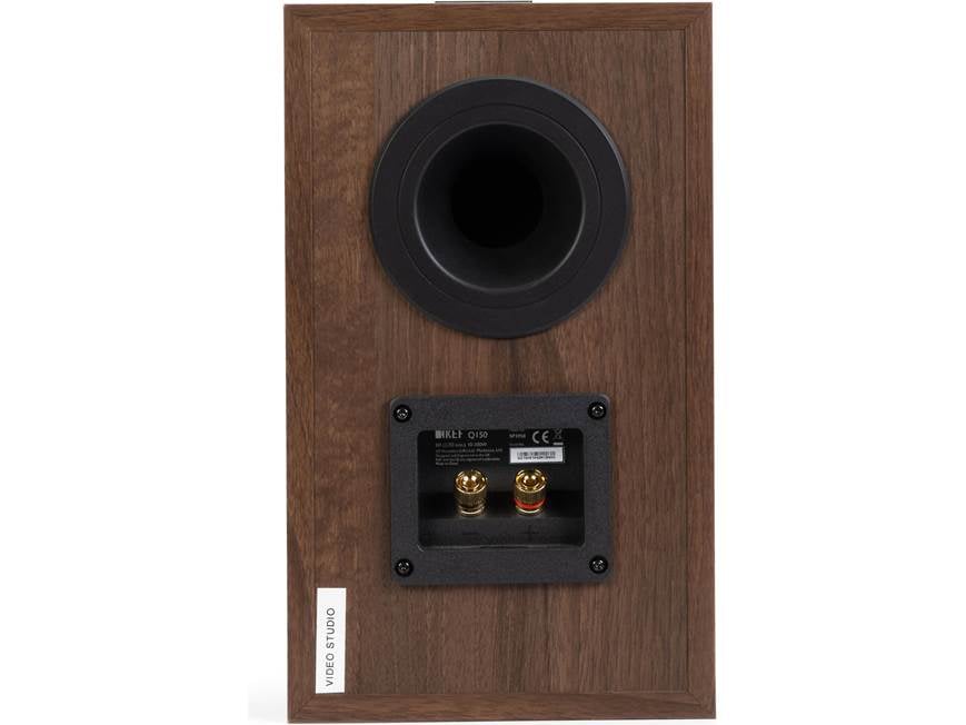 KEF Q150 (Walnut) Bookshelf speakers (Walnut) at Crutchfield Canada