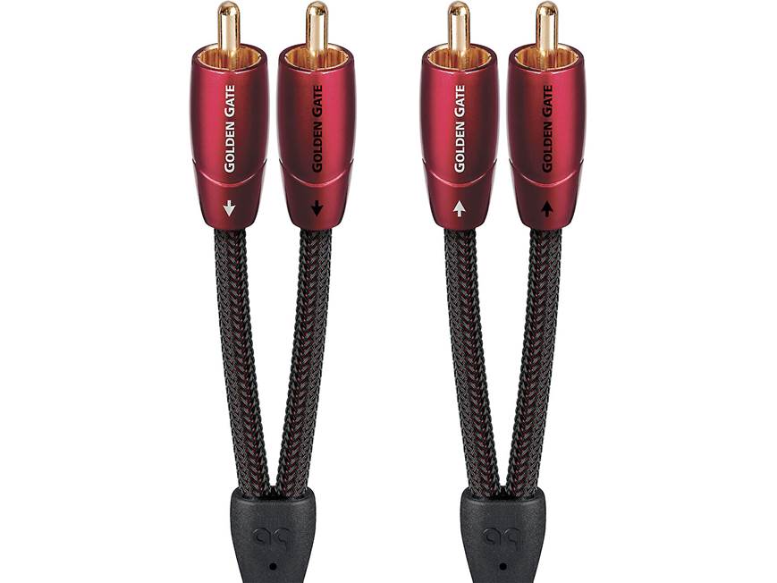 AudioQuest Golden Gate (0.6 meter/2 feet) Stereo interconnect
