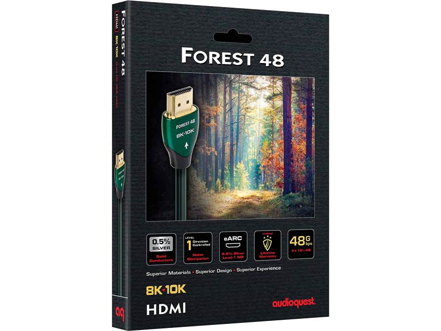 AudioQuest Forest 48 (3 meters/10 feet) Ultra High Speed 48Gbps