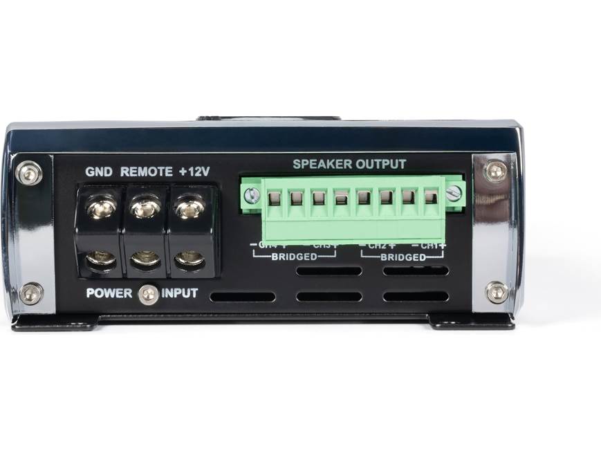 Sound Ordnance™ M75-4 Compact 4-channel car amplifier — 75 watts
