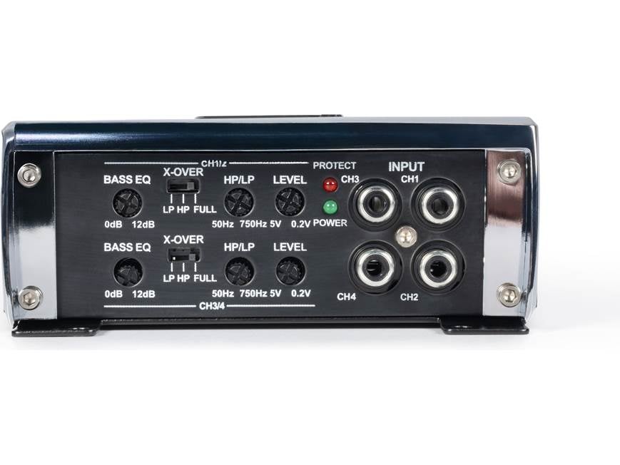 Sound Ordnance™ M75-4 Compact 4-channel car amplifier — 75 watts