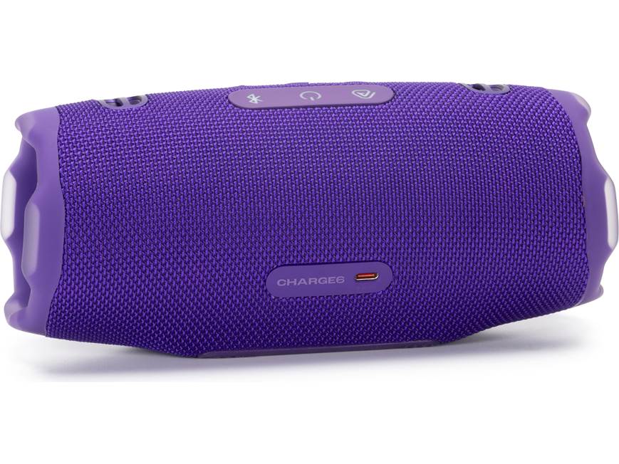 【美品】JBL CHARGE6 Bluetoothスピーカー パープル JBL Charge 6 (Purple) Waterproof portable Bluetooth® speaker