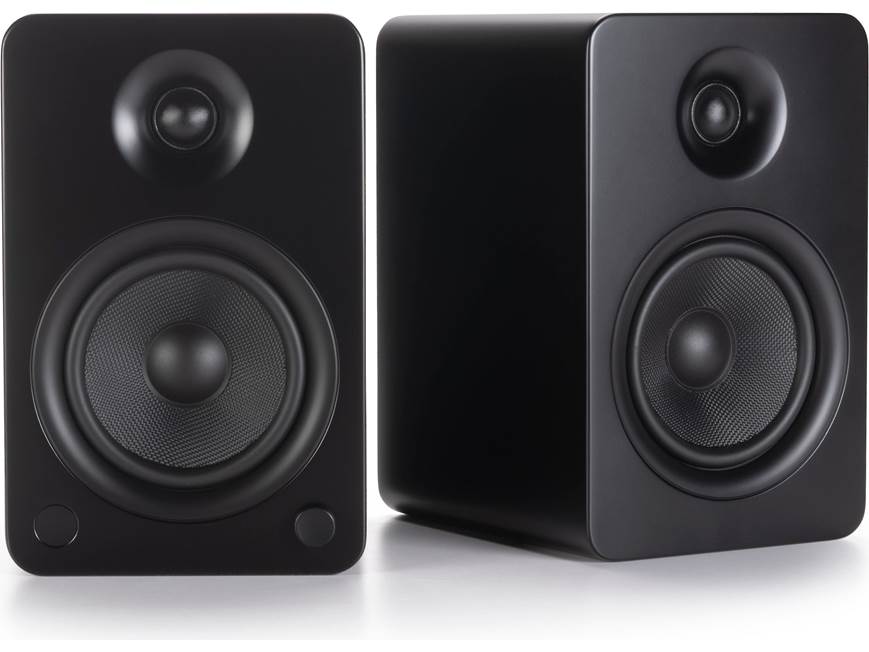 Kanto YU6 (Matte Black) Powered stereo speakers with Bluetooth