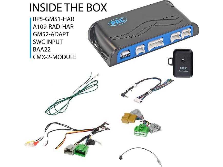 PAC RP5-GM51 Wiring Interface Connect a new car stereo and retain