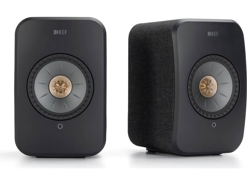 KEF LSXⅡ CarbonBlack KEF LSX II (Carbon Black, Fabric) Powered speakers with Wi-Fi