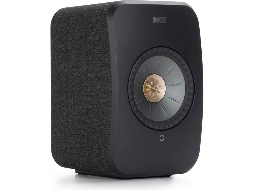 KEF LSX II (Carbon Black, Fabric) Powered speakers with Wi-Fi