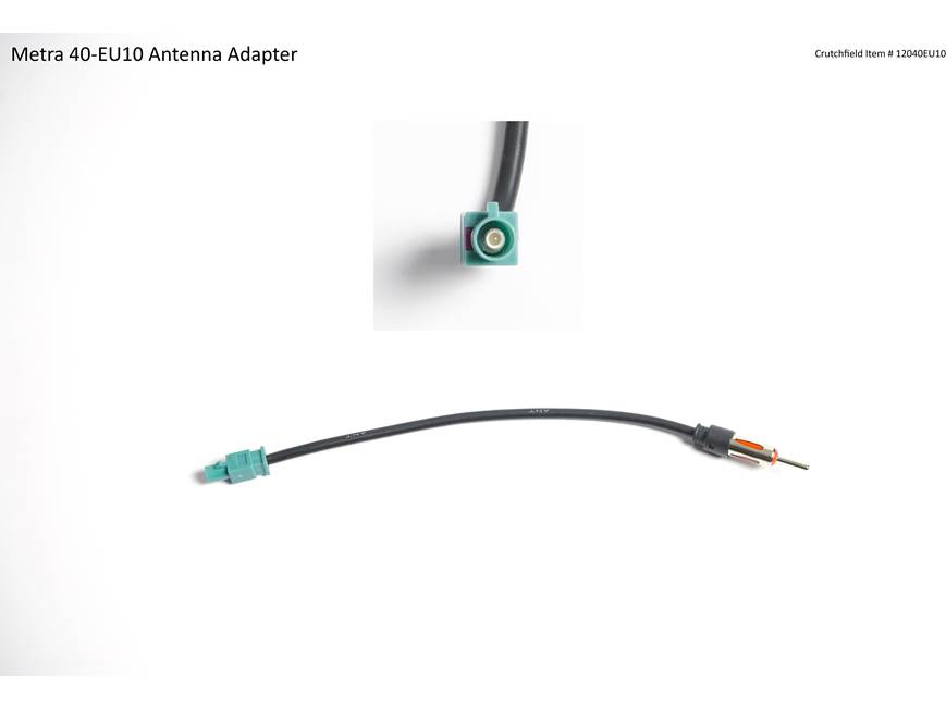 thumbnail image 2 of Surga Performance Fakra ISO Antenna Adapter For BMW 3 Series E46 (2001+) – AM/FM, Plug & Play, Black 2 of 4