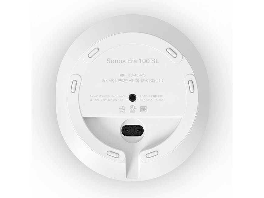 Sonos Era 100 SL (White) Wireless powered speaker with Wi-Fi