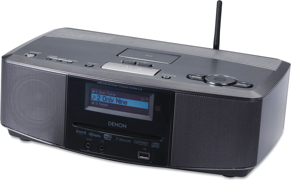 Customer Reviews: Denon S-52 Wi-Fi® tabletop radio with CD player