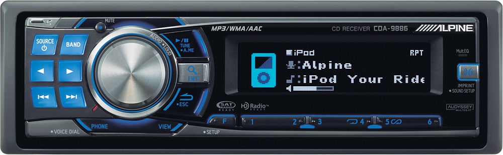 Customer Reviews: Alpine CDA-9886 CD receiver at Crutchfield Canada
